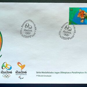 Envelope PVT C 3543 2015 Olimpiadas Paralimpiadas Rio 2016 Rugby