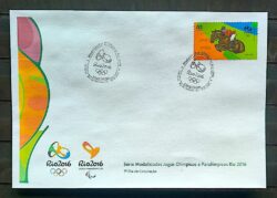 Envelope PVT C 3560 2015 Olimpiadas Paralimpiadas Rio 2016 Hipismo Cavalo