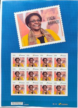 SI 36 Selo Institucional Homenagem a Luiza Bairros Comunicacao Mulher 2024 Folha