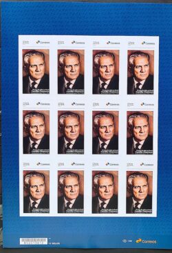 SI 37 Selo Institucional 70 Anos Visita Presidente Camille Chamoun Libano 2024 Folha