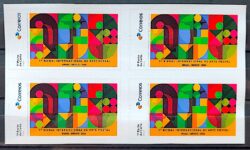 SI 38 Selo Institucional Bienal de Arte Postal Mexico 2024 Quadra