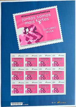 SI 42 Selo Institucional Combate ao Cancer de Mama Mulher Saude 2024 Folha