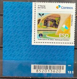 SI 39 Selo Institucional Escola Superior de Defesa Militar Educacao 2024 Codigo de Barras