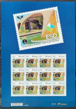 SI 39 Selo Institucional Escola Superior de Defesa Militar Educacao 2024 Folha