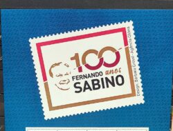 SI 41 Vinheta do Selo Institucional 100 Anos de Fernando Sabino Literatura 2024