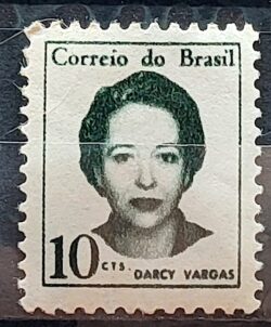 Selo Regular RHM 531 Mulheres Famosas Darcy Vargas 1969 MH