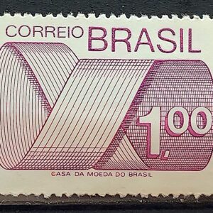 Selo Regular RHM 552 Tipo Gravura CrS 1 Com FSF 1974