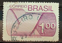 Selo Regular RHM 552 Tipo Gravura CrS 1 Com FSF 1974 Circulado 2