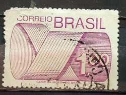 Selo Regular RHM 552 Tipo Gravura CrS 1 Com FSF 1974 Circulado 3