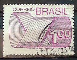 Selo Regular RHM 552 Tipo Gravura CrS 1 Com FSF 1974 Circulado 4