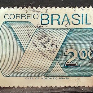 Selo Regular RHM 553 Tipo Gravura CrS 2 Com FSF 1974 Circulado 2