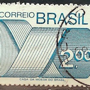 Selo Regular RHM 553 Tipo Gravura CrS 2 Com FSF 1974 Circulado 3