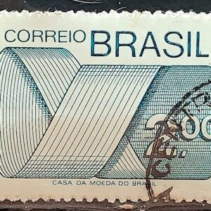 Selo Regular RHM 553 Tipo Gravura CrS 2 Com FSF 1974 Circulado 4