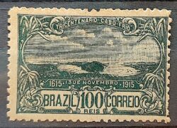 C 10 Selo Tricentenario Cabo Frio 1915 1