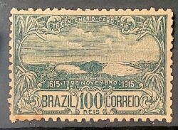 C 10 Selo Tricentenario Cabo Frio 1915 2