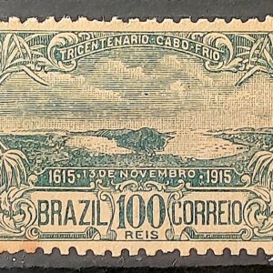 C 10 Selo Tricentenario Cabo Frio 1915 2