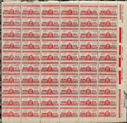 C 111 Selo Feira Internacional de Amostras 1936 60 Unidades