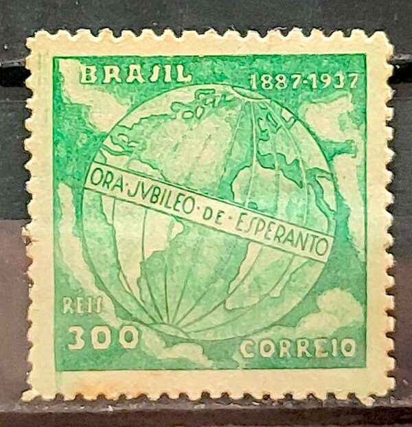 C 118 Selo Centenario do Esperanto Mapa 1937 5