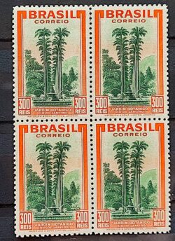 C 120 Selo Propaganda Turistica Turismo Jardim Botanico 1937 Quadra
