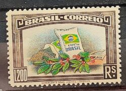 C 127 Selo Propaganda do Cafe Bebida Gastronomia 1938 1