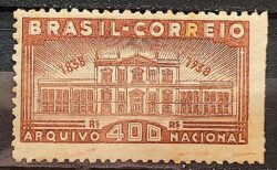 C 131 Selo Centenario do Arquivo Nacional Arquitetura 1938 1