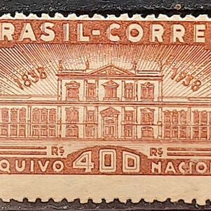 C 131 Selo Centenario do Arquivo Nacional Arquitetura 1938 3