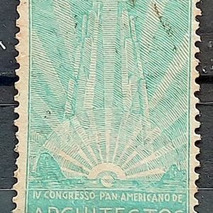 C 24 Selo Congresso de Arquitetura 1930 Circulado 1