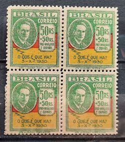 C 29 Selo Revolucao de 1930 Oswaldo Aranha 1931 Quadra