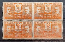 C 30 Selo Revolucao de 1930 Getulio Vargas Joao Pessoa 1931 Quadra