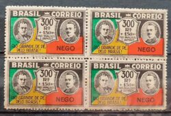 C 32 Selo Revolucao de 1930 Getulio Vargas Joao Pessoa 1931 Quadra