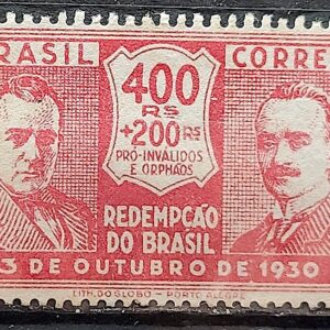 C 33 Selo Revolucao de 1930 Getulio Vargas Joao Pessoa 1931