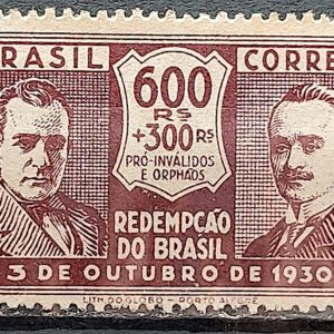 C 35 Selo Revolucao de 1930 Getulio Vargas Joao Pessoa 1931