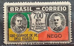 C 36 Selo Revolucao de 1930 Getulio Vargas Joao Pessoa 1931 1