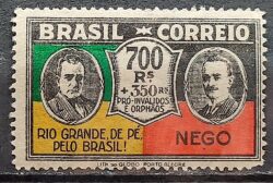 C 36 Selo Revolucao de 1930 Getulio Vargas Joao Pessoa 1931 2