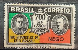 C 36 Selo Revolucao de 1930 Getulio Vargas Joao Pessoa 1931 4