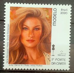 C 3979 Selo Moda Mercosul 2020 Modelo Gisele Bunchen Mulher 2020