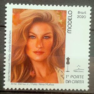 C 3979 Selo Moda Mercosul 2020 Modelo Gisele Bunchen Mulher 2020