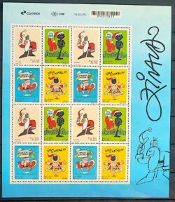 C 4167 Selo Natal Ziraldo Crianca Infantil Literatura 2024 Folha