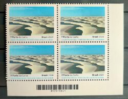 C 4171 Selo Lencois Maranhenses Maranhao Turismo 2024 Quadra Codigo de Barras