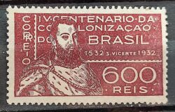 C 44 Selo Fundacao Sao Vicente Dom Joao IV 1932