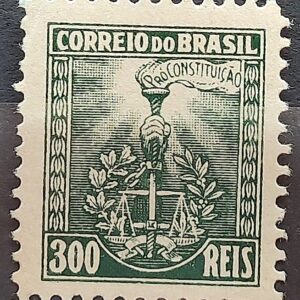 C 48 Selo Campanha Constitucionalista de Sao Paulo e MT Mapa 1932 Mao