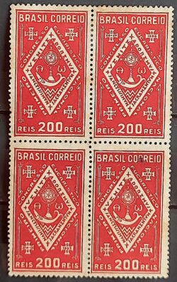 C 59 Selo Congresso Eucaristico Salvador Religiao 1933 Quadra 2