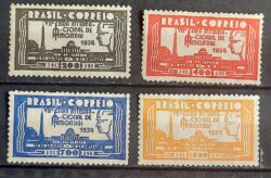 C 66 Selo Propaganda Feira Internacional de Amostras 1934 Serie Completa
