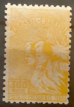 C 83 Selo Visita do Presidente Gabriel Terra do Uruguai 1935 1