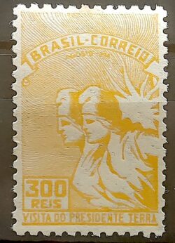 C 83 Selo Visita do Presidente Gabriel Terra do Uruguai 1935 4