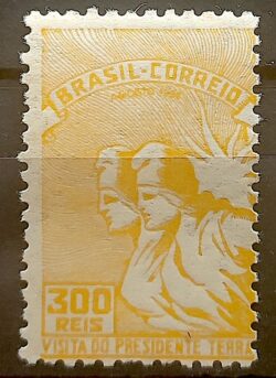 C 83 Selo Visita do Presidente Gabriel Terra do Uruguai 1935 5