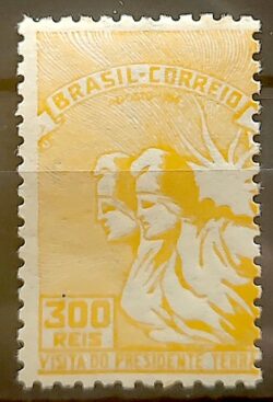 C 83 Selo Visita do Presidente Gabriel Terra do Uruguai 1935 6