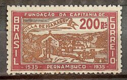 C 86 Selo Centenario da Capitania de Pernambuco Igreja 1935