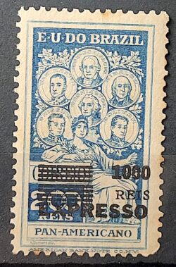 C 9 Selo Panamericano Sobreestampado 1930 4