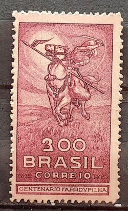 C 92 Selo Centenario da Revolucao Farroupilha Rio Grande do Sul Cavalo 1935 1